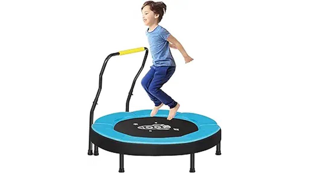 kids mini trampoline fun