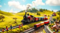 kids model trains fun