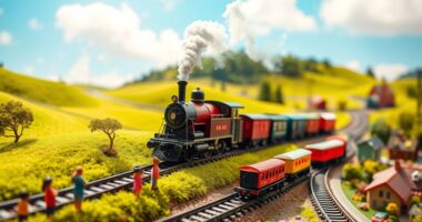 kids model trains fun