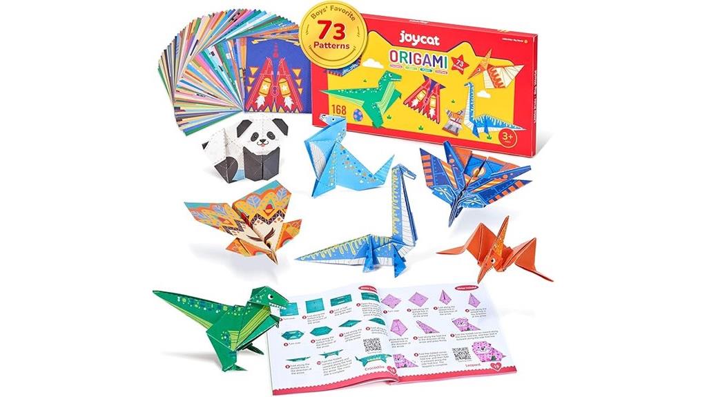 kids origami paper kit