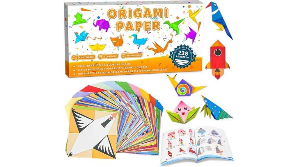 kids origami paper kit