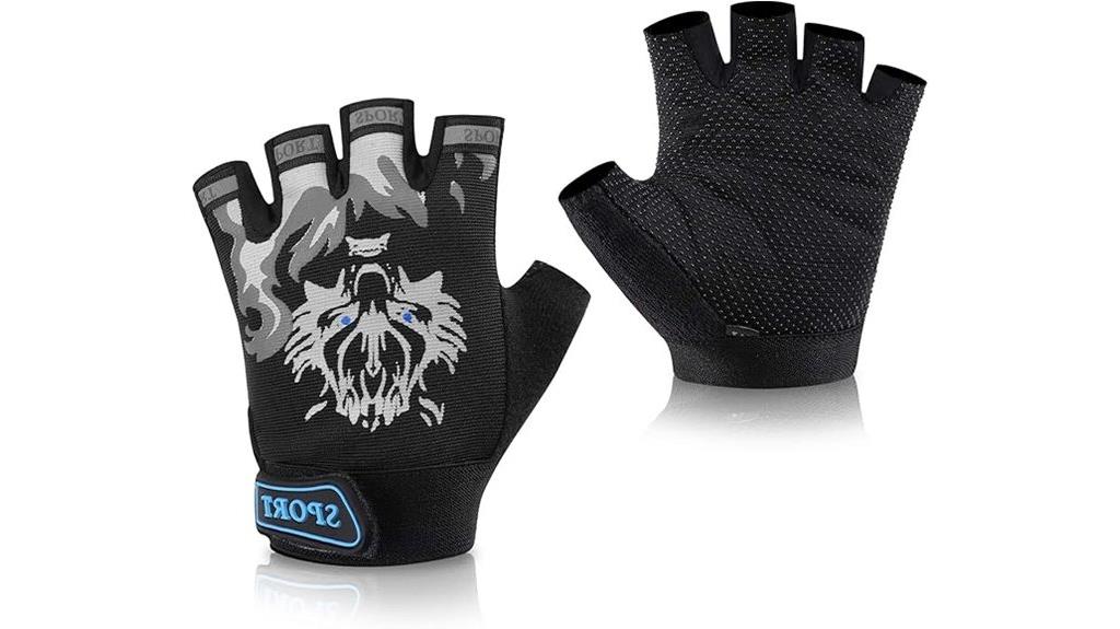 kids outdoor fishing gloves