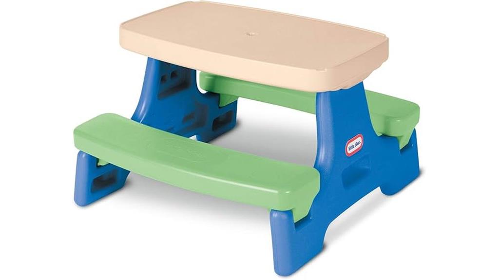 kids picnic table set