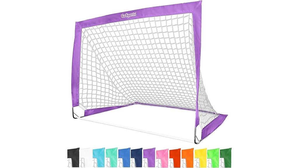 kids portable soccer goals