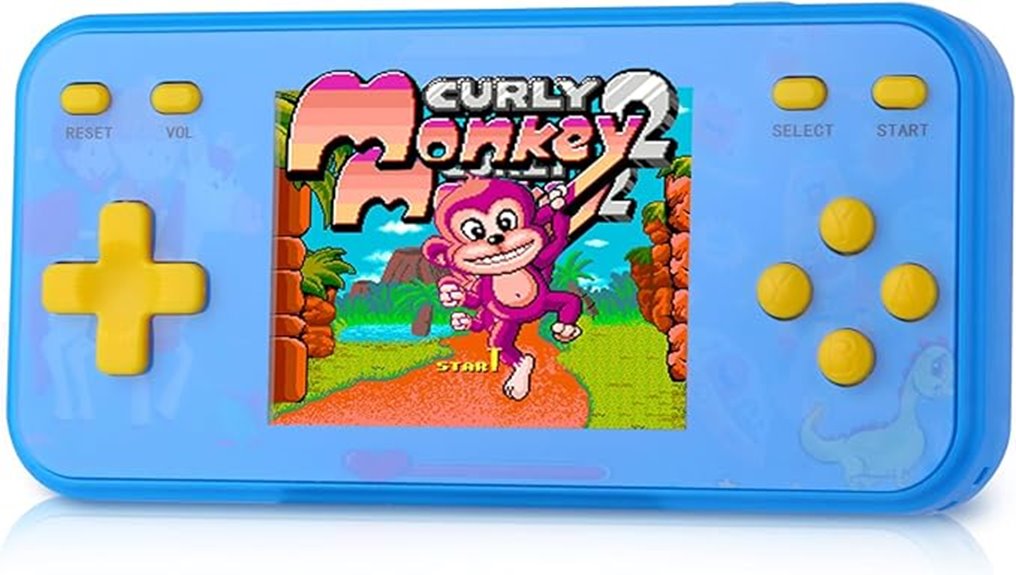 kids retro game console