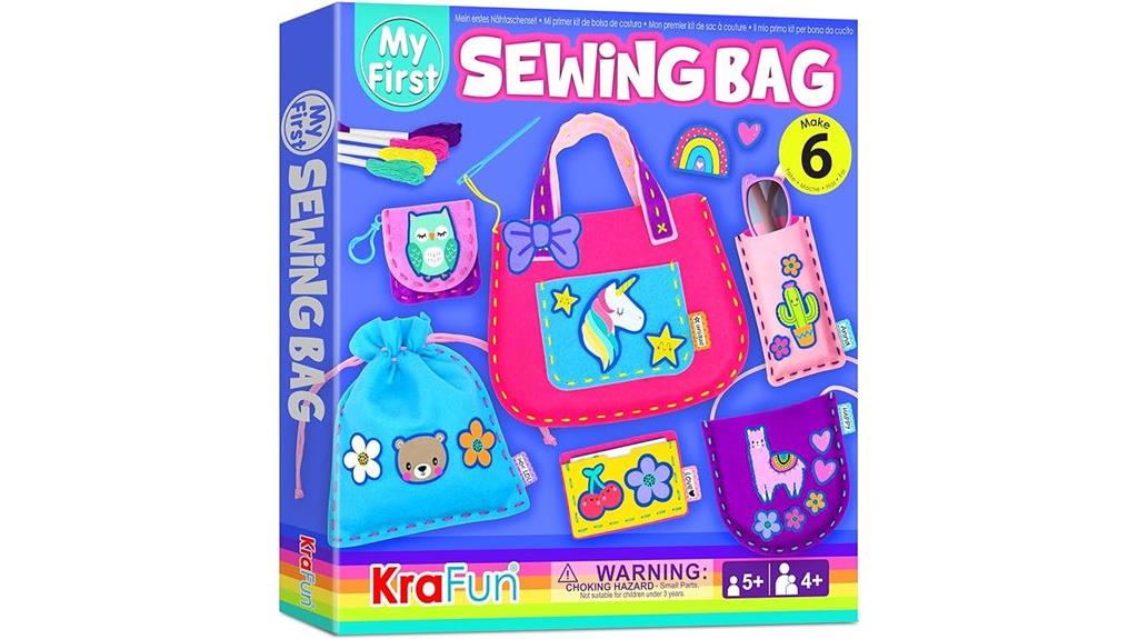 kids sewing bag kit
