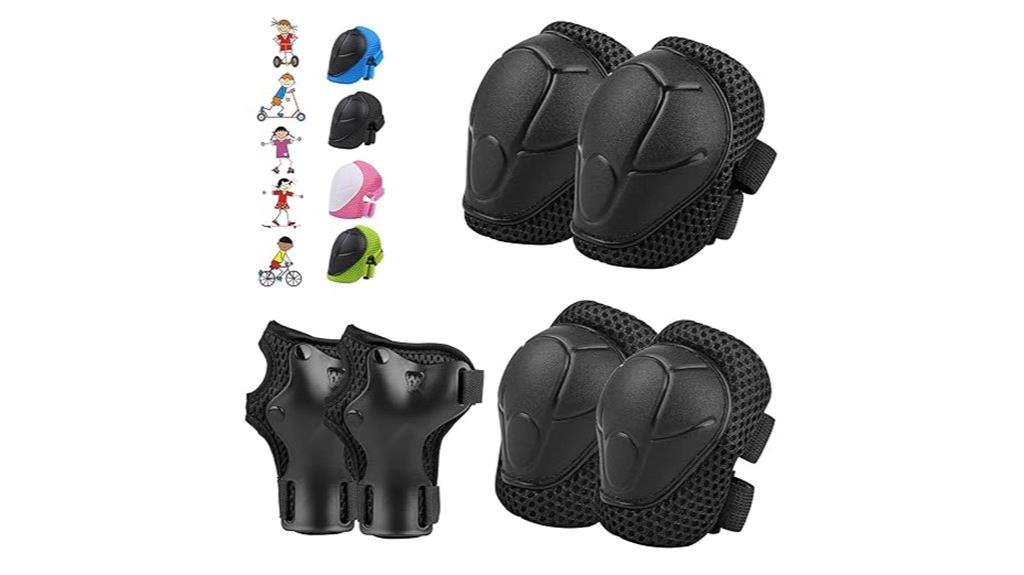 kids skating and cycling gear