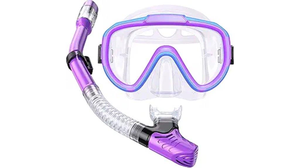 kids snorkel gear set
