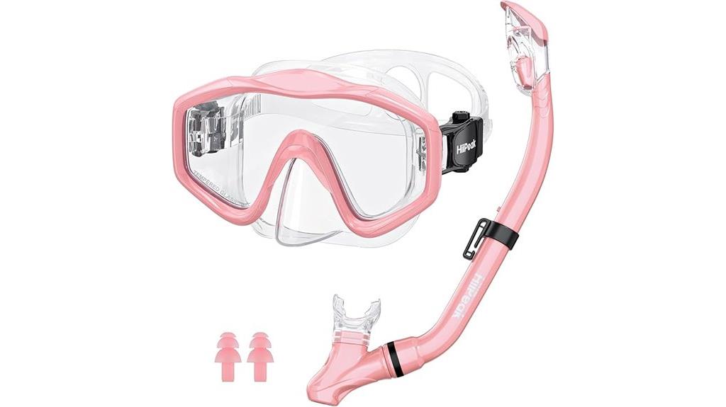 kids snorkeling gear set