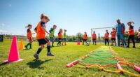 kids soccer training aids