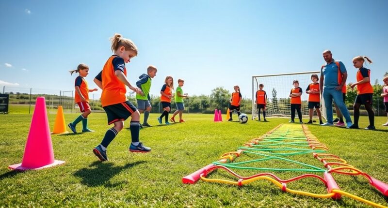 kids soccer training aids