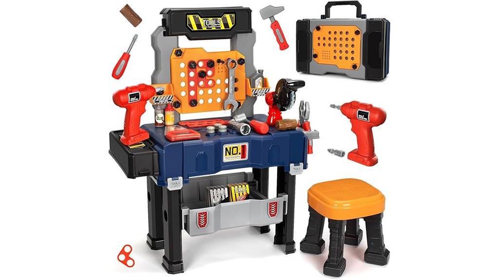 kids tool bench set