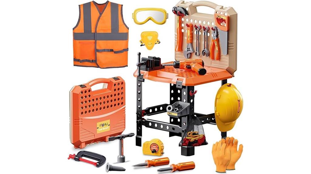 kids tool bench set