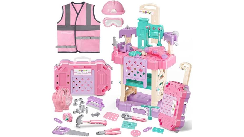 kids tool bench set