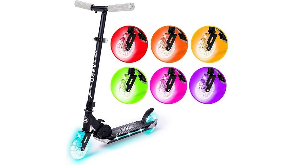 kids two wheel scooter