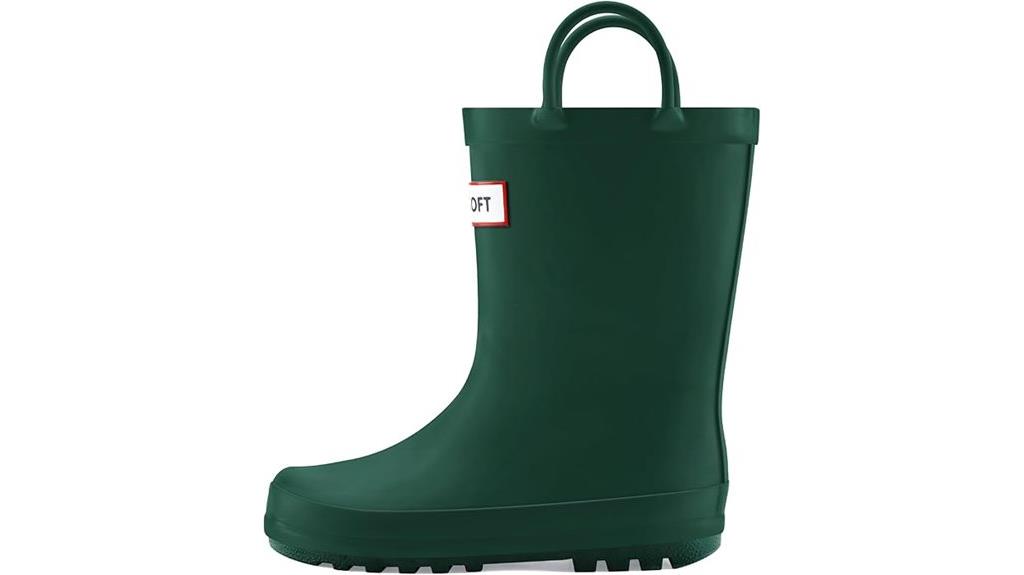 kids waterproof rain boots