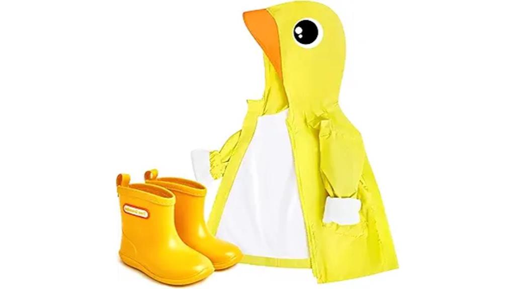 kids waterproof rain gear