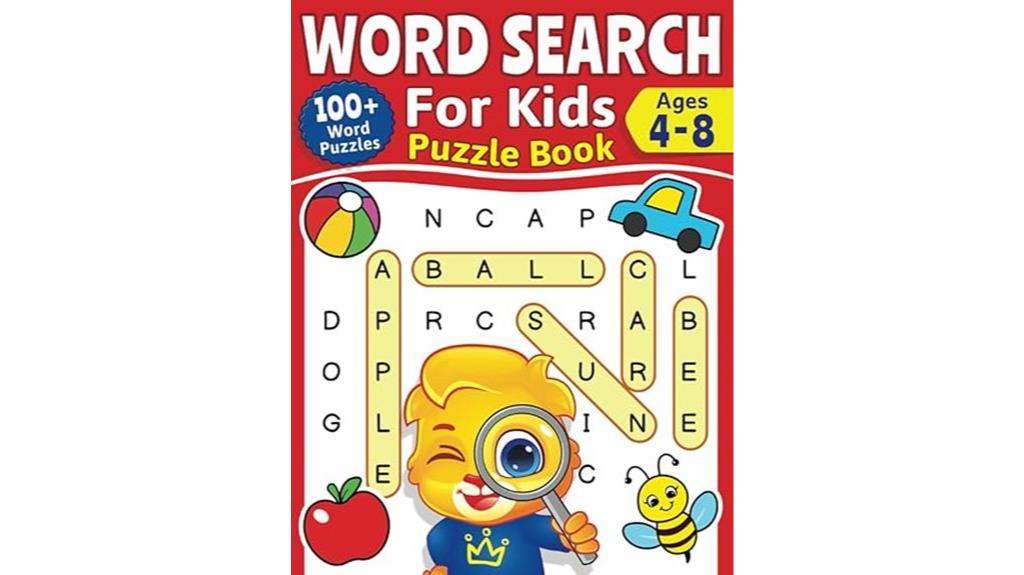 kids word puzzle book