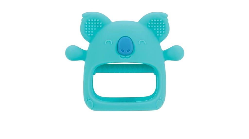 koala teething mitten for infants