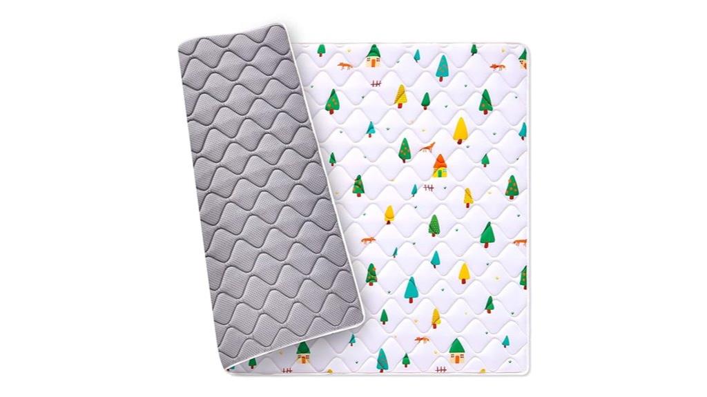 large cushioned infant playmat