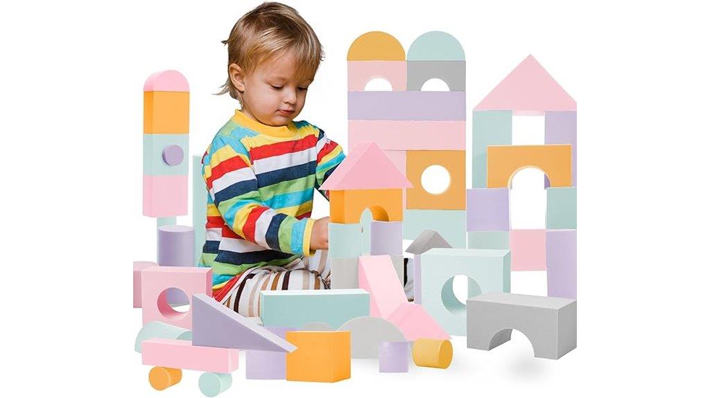 large foam blocks set