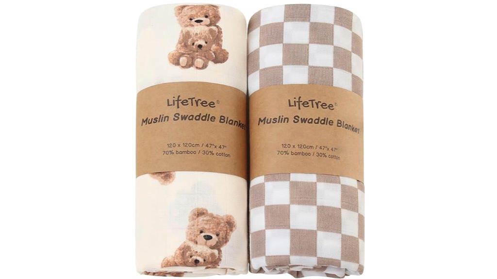 large muslin swaddle blankets