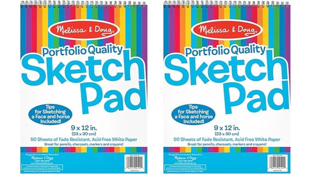 large sketch pad bundle