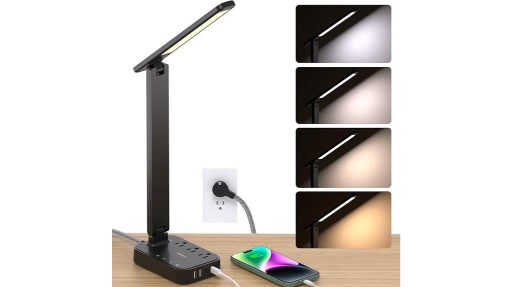 led lamp with charging