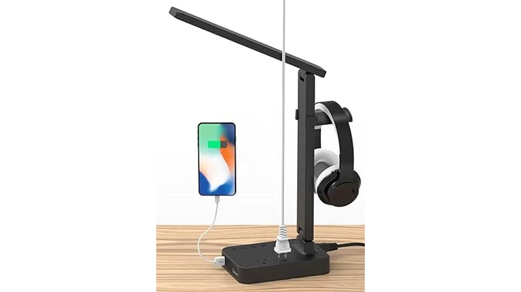 led lamp with usb