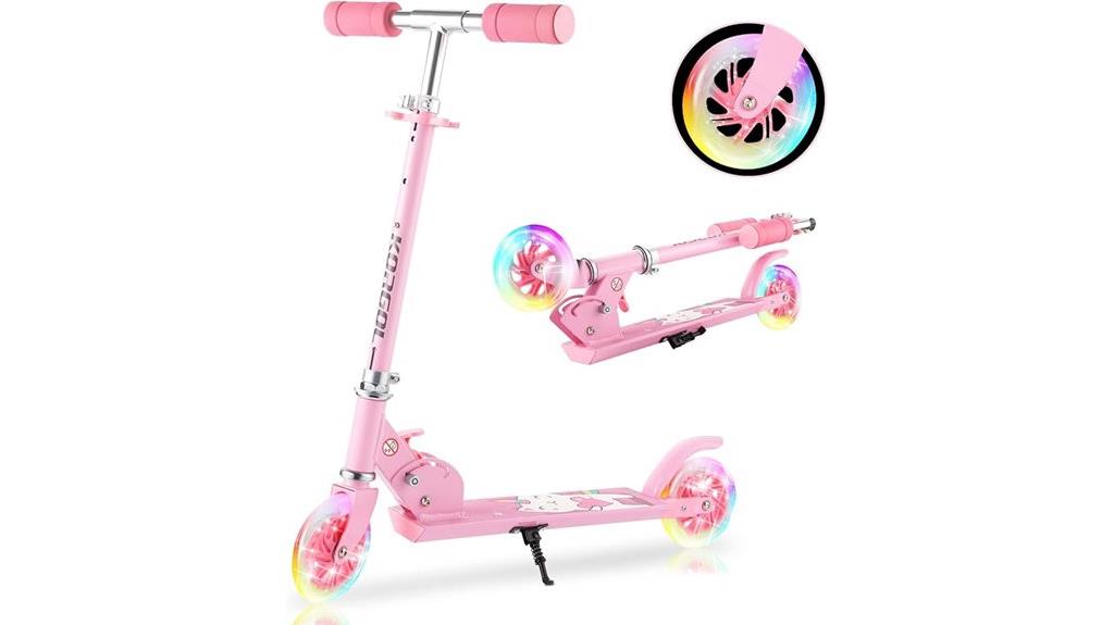 led light up scooter