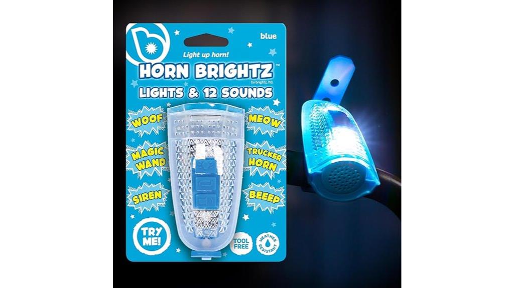 light up bike horn