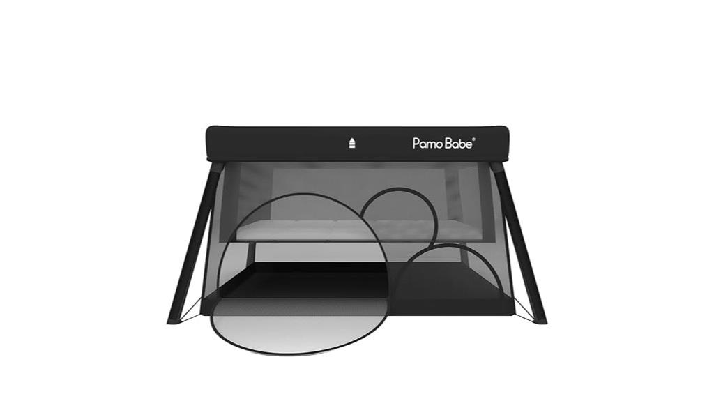 lightweight portable baby crib