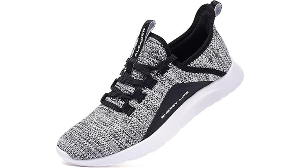 lightweight slip on running shoes