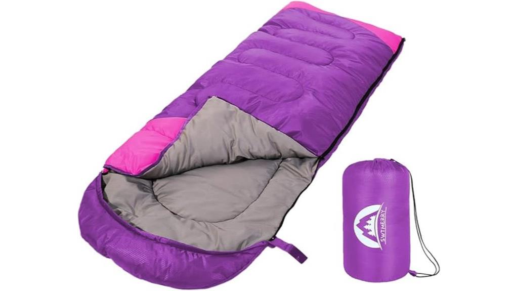 lightweight three season sleeping bag