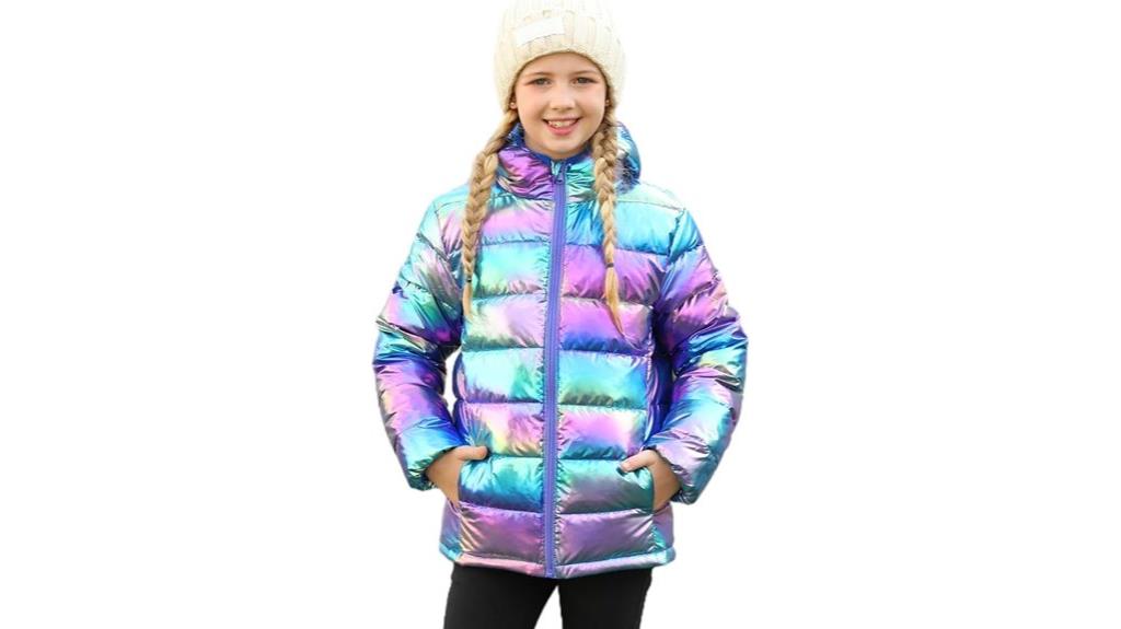 lightweight winter jacket girls