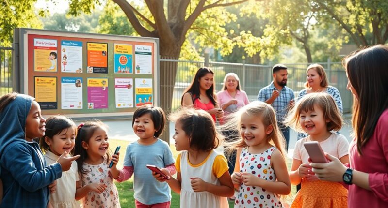 locate nearby playgroups quickly