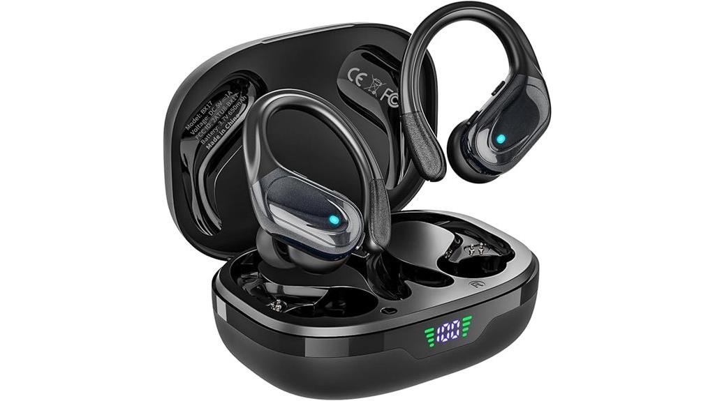 long lasting sports earbuds