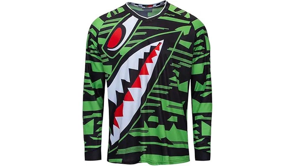 long sleeve cycling jersey