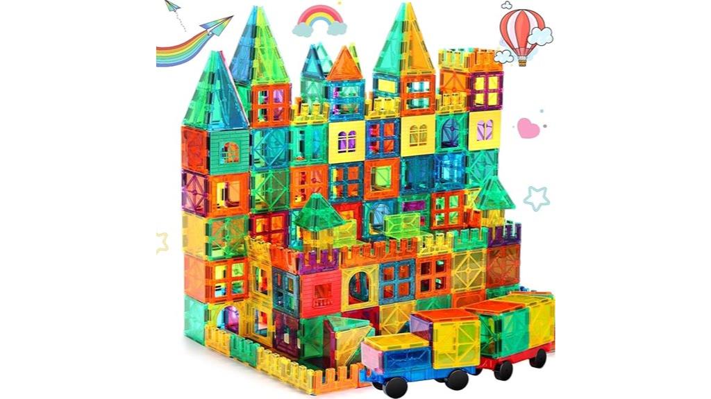 magnetic building blocks set