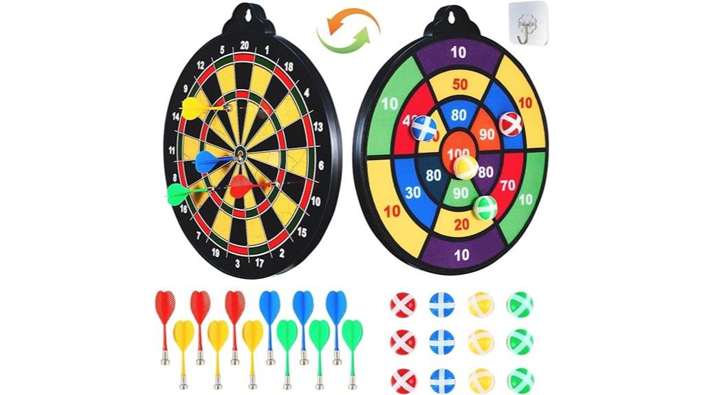 magnetic dart board set