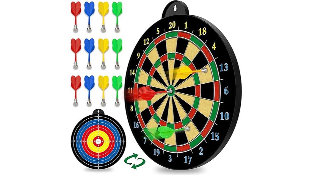 magnetic dart board set
