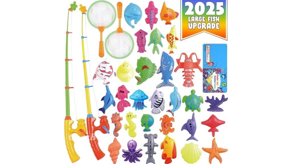 magnetic fishing toy set