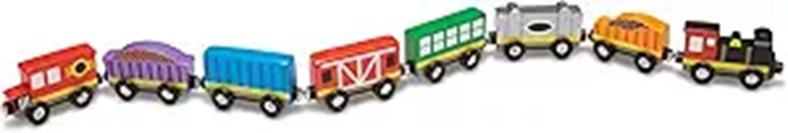 magnetic train cars set