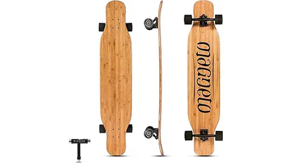 magneto bamboo longboard specifications