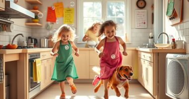 make chores enjoyable together