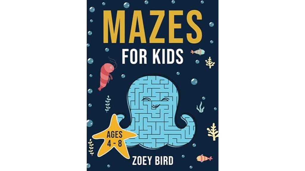 mazes activity book children