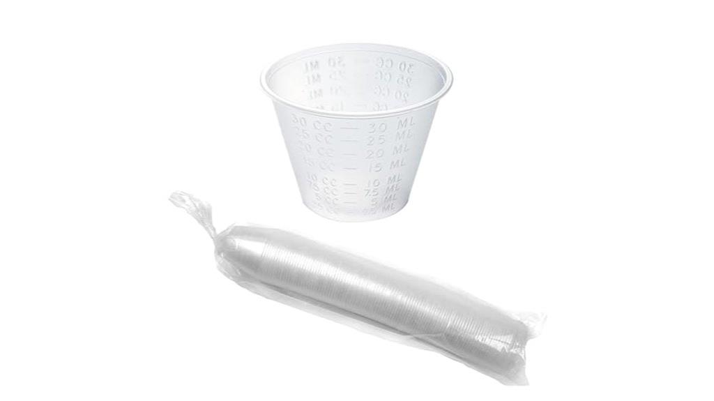 medicine cups 1 oz