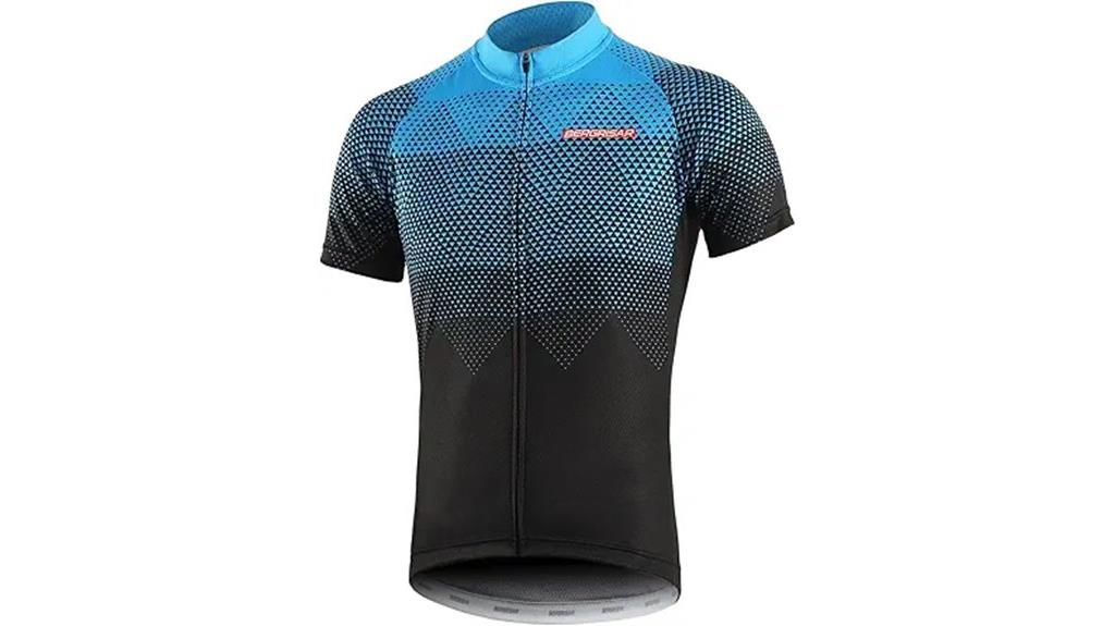 men s short sleeve cycling jersey