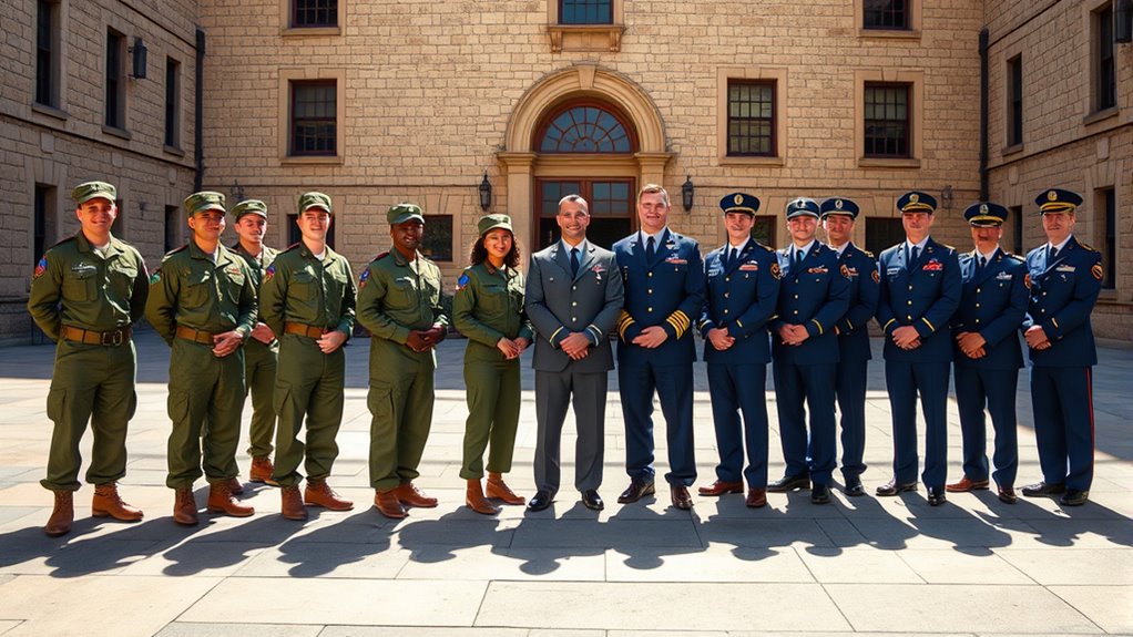 military career progression options