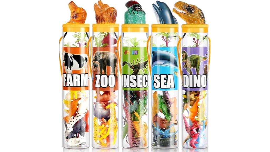 mini animal figures set